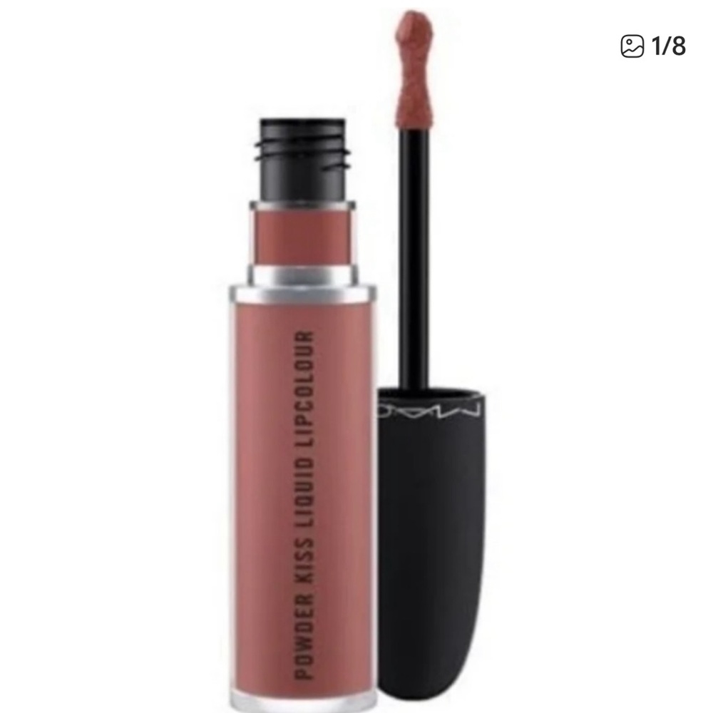 New! MAC Cosmetics Powder Kiss Liquid Lipcolour - over the taupe - Picture 2 of 3
